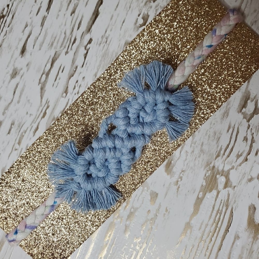 IVY MOUNTAIN CRAFTER Handmade Macrame Headband